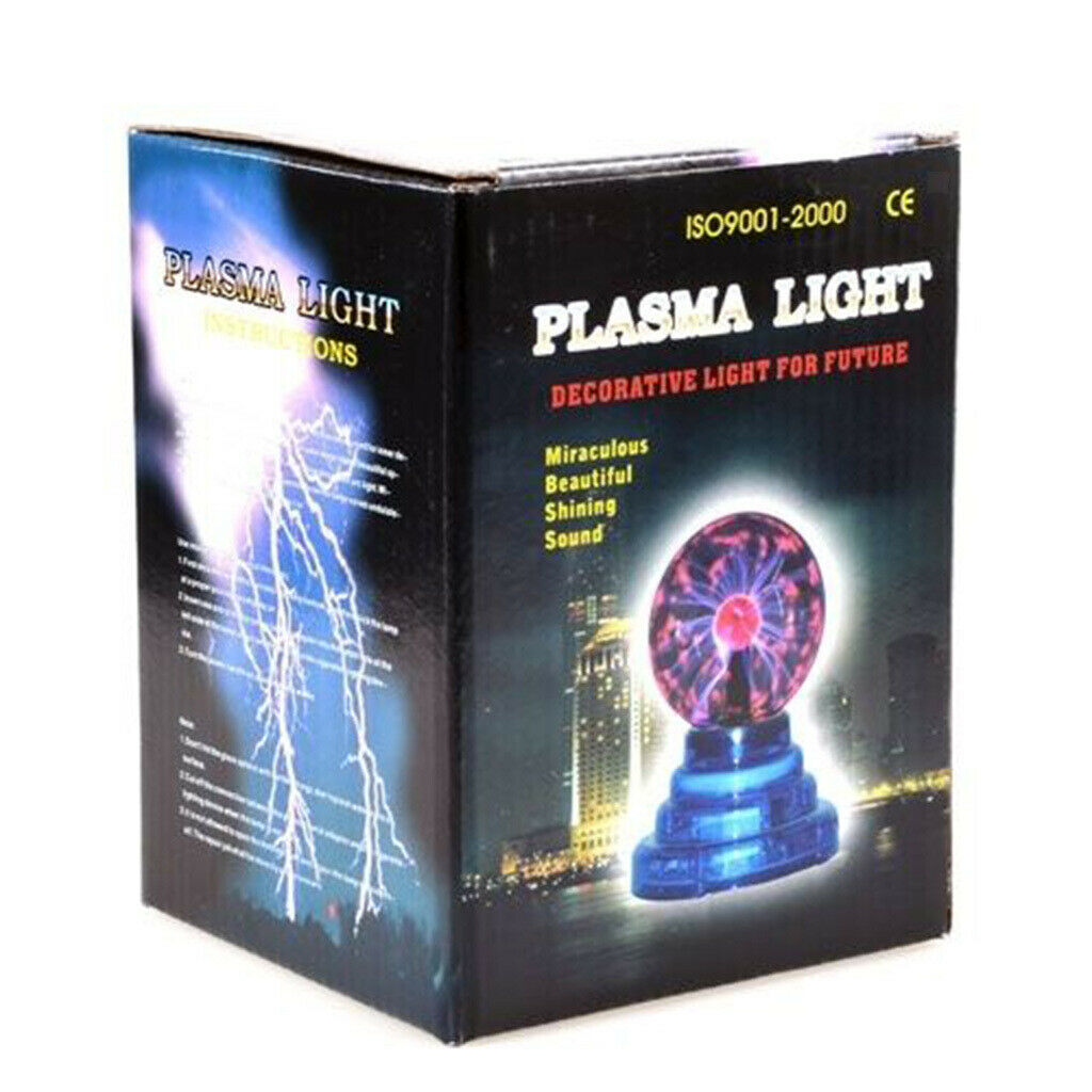 Magic USB Glass Plasma Ball Sphere Lighting Lamp Light Party Decor Kids Gift