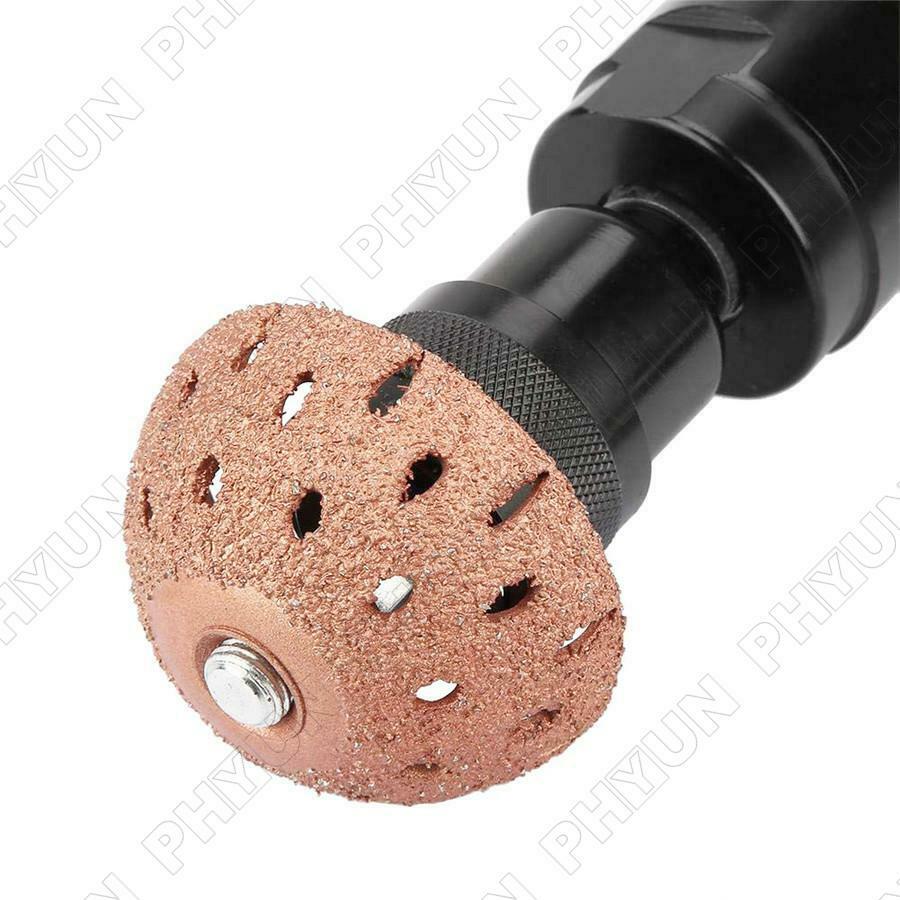 Car Tire Grinding Head Coarse Polish Buffing Wheel Kits w/ Hex Linking Rod 1.5''