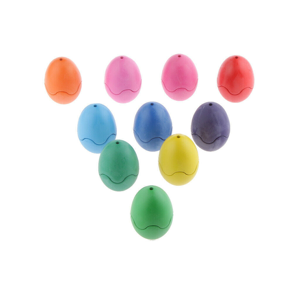 12 Colours/Set No-Toxic Wax   Children Colorful Painting Egg Shapes