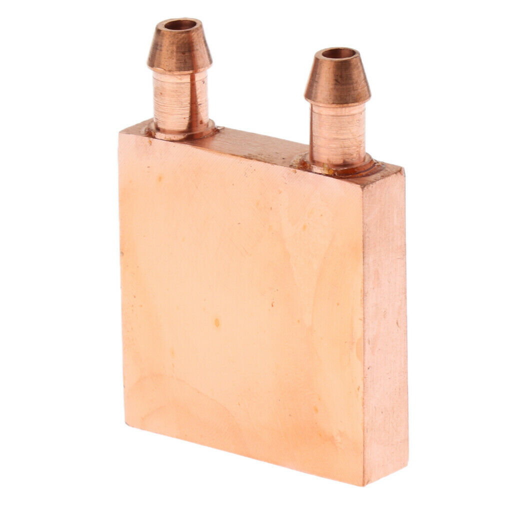 Copper Water Cooler Blocks CPU Liquid Radiator Heatsink 40x40mm TT4040A