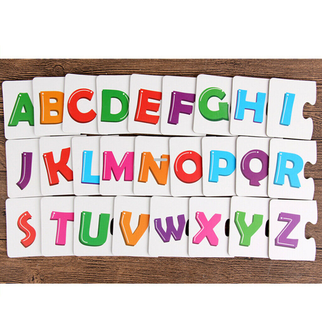 Cartoon Illustrations Animals Alphabet Flash Cards Spelling ABC Letters