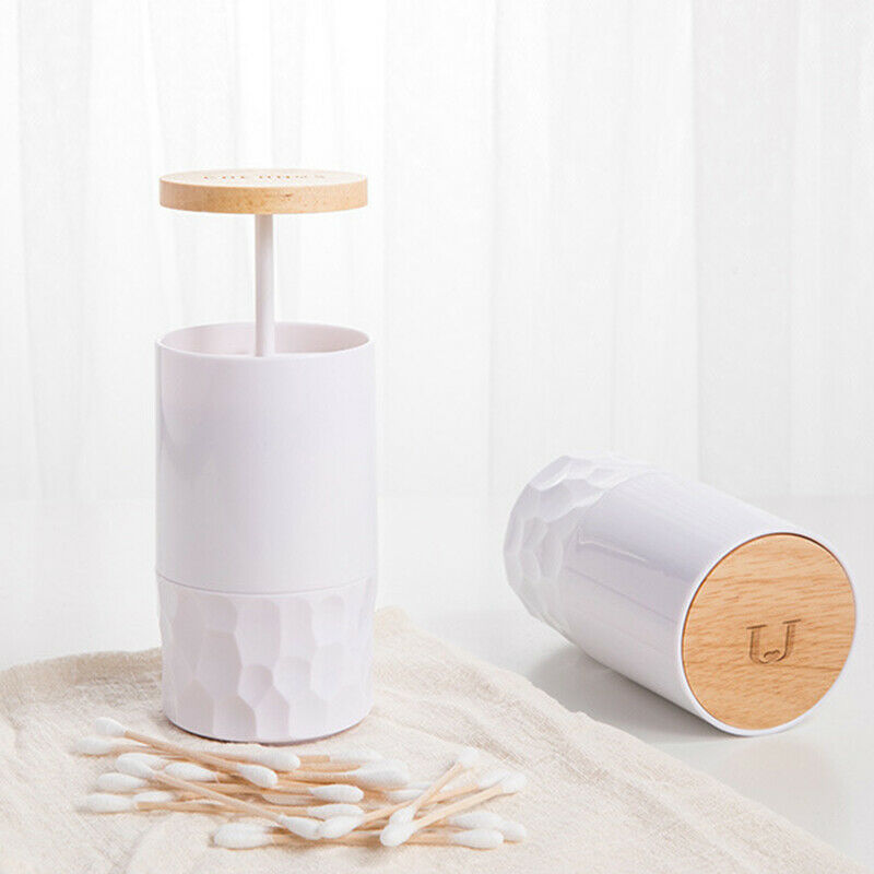Toothpick box cotton swab holder toothpick press tank cotton swab container