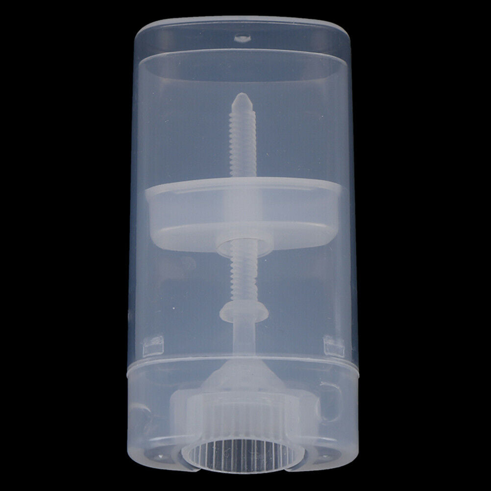15ml DIY Clear Empty Oval Flat Tubes Deodorant Lip Balm Containers Empty Bott.DD