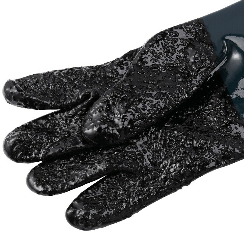 1 Pair Heavy Duty Gloves Soft Comfortable Sandblasting Machine Gloves for SandF5