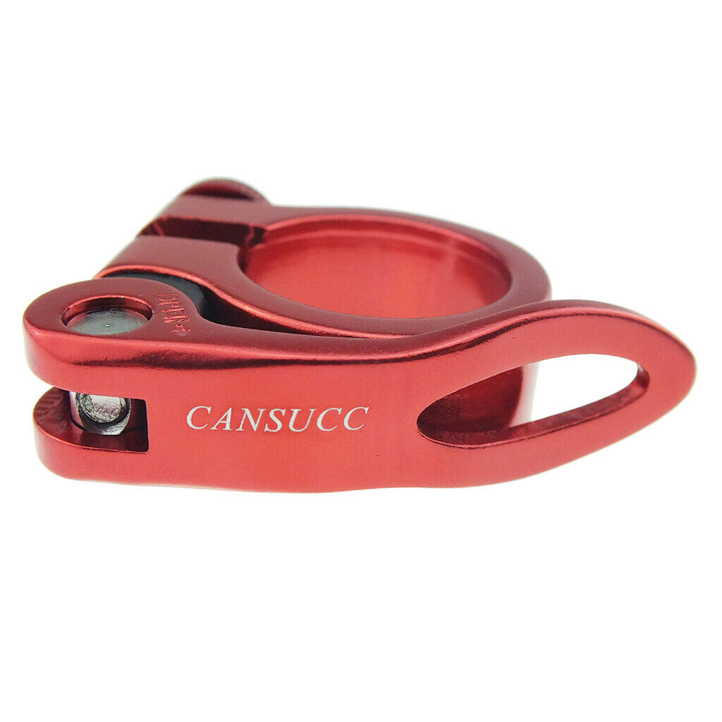 30mm SeatPost Clamp Tube Clip Quick Release Mountain Road Bike Part Red