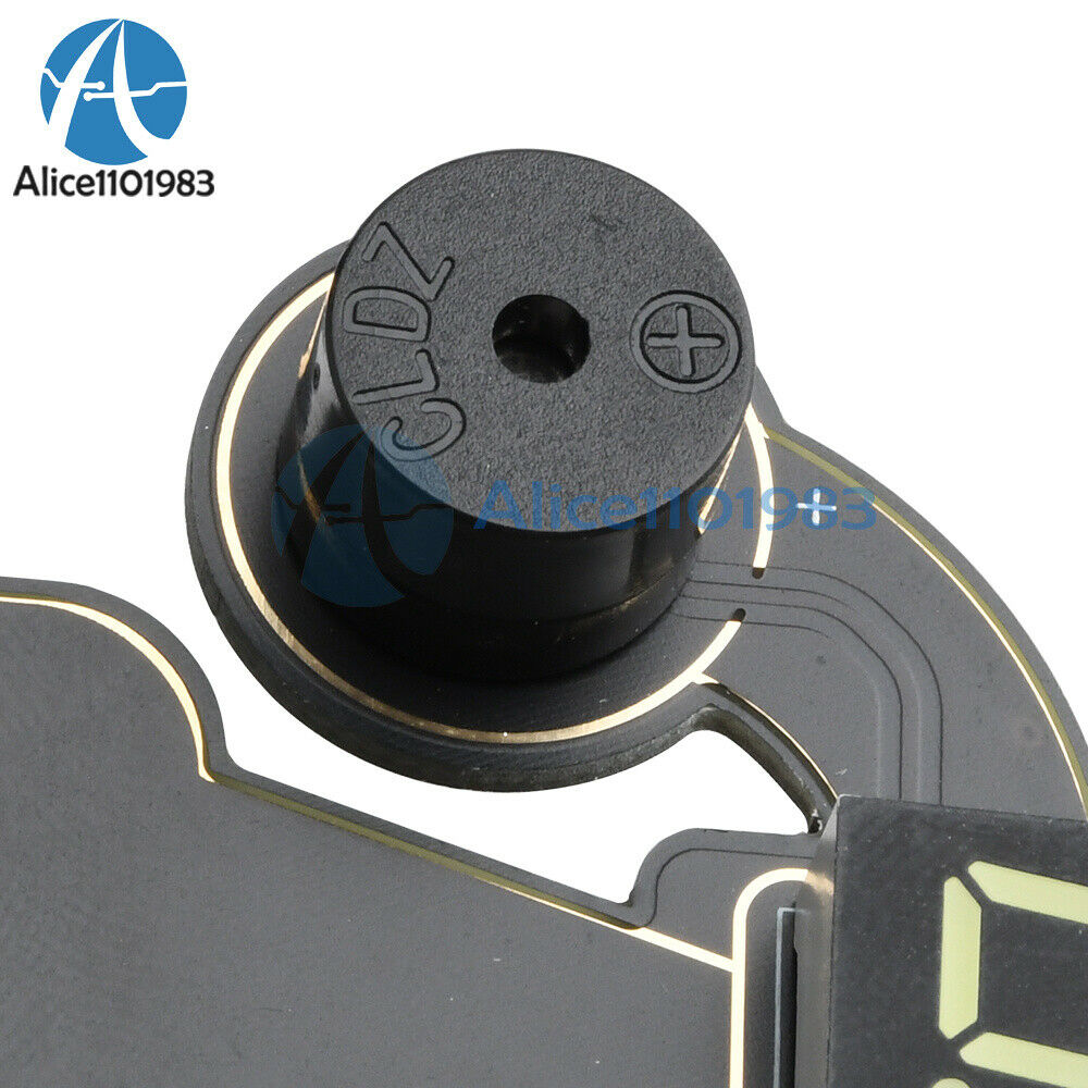 Digital LED Display Rotating Alarm Electronic Digital Children Clock Module