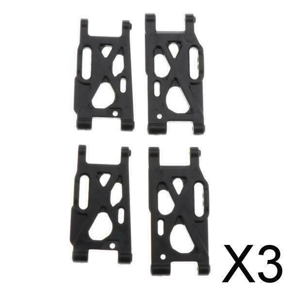 3X 1:14 RC Plastic Front Rear Lower Swing Arms Upgrade Parts for WlLtoys 144001