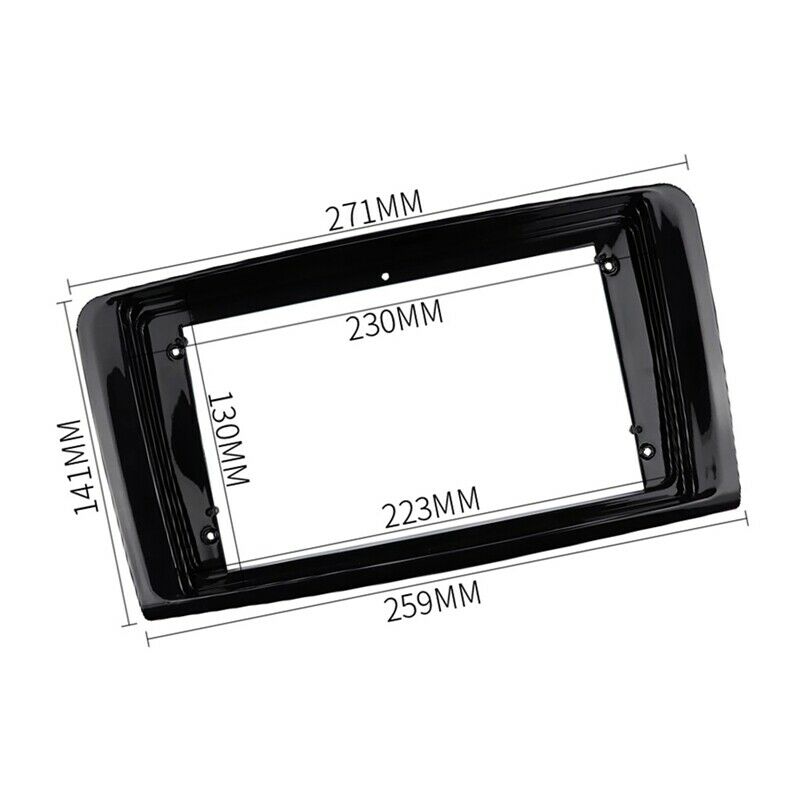 9 Inch Car Radio Fascias for 06-10 Benz ML W164 Dashboard Installation Trim E7W4