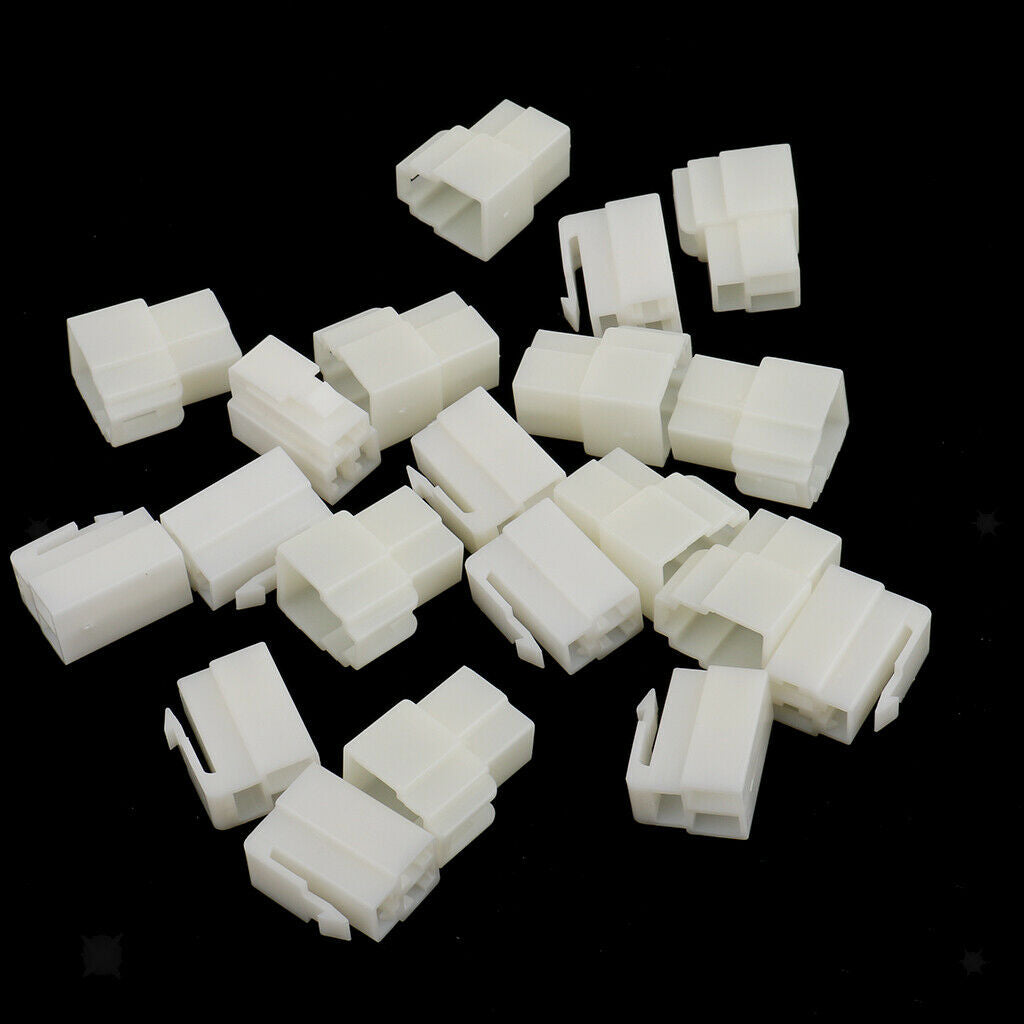 10x Car Male Female 3 Way Pin 6.3mm Locking Connectors Plug & Socket