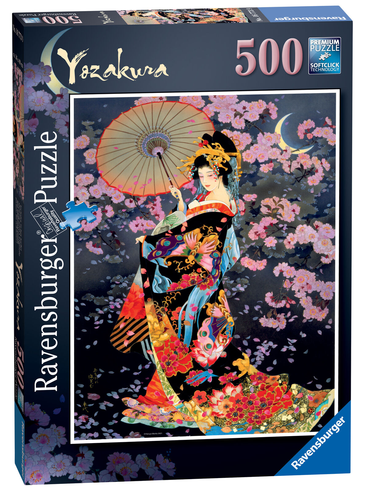 16773 Ravensburger Yozakura Jigsaw Puzzle 500pc Suitable for Children 10 Years+