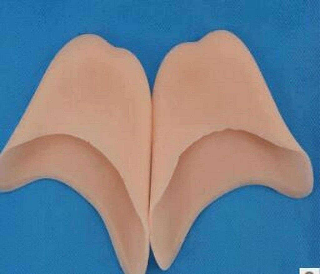 1 Pair Silicone Pointe Ballet Dance Practice Foot Toe Care Protector Soft Pads