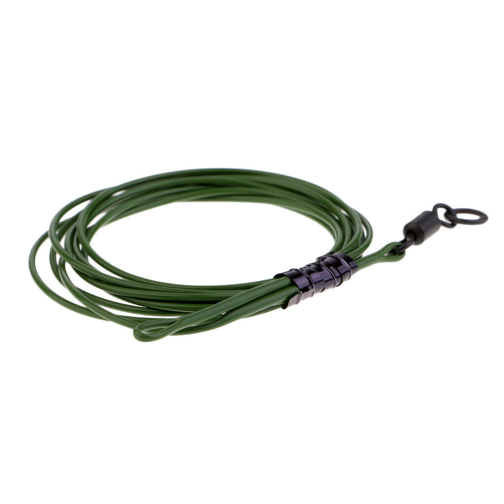 Carp Fishing Leaders 1m Lead Free Safety Leader Carp Link Fishing Rigs H016