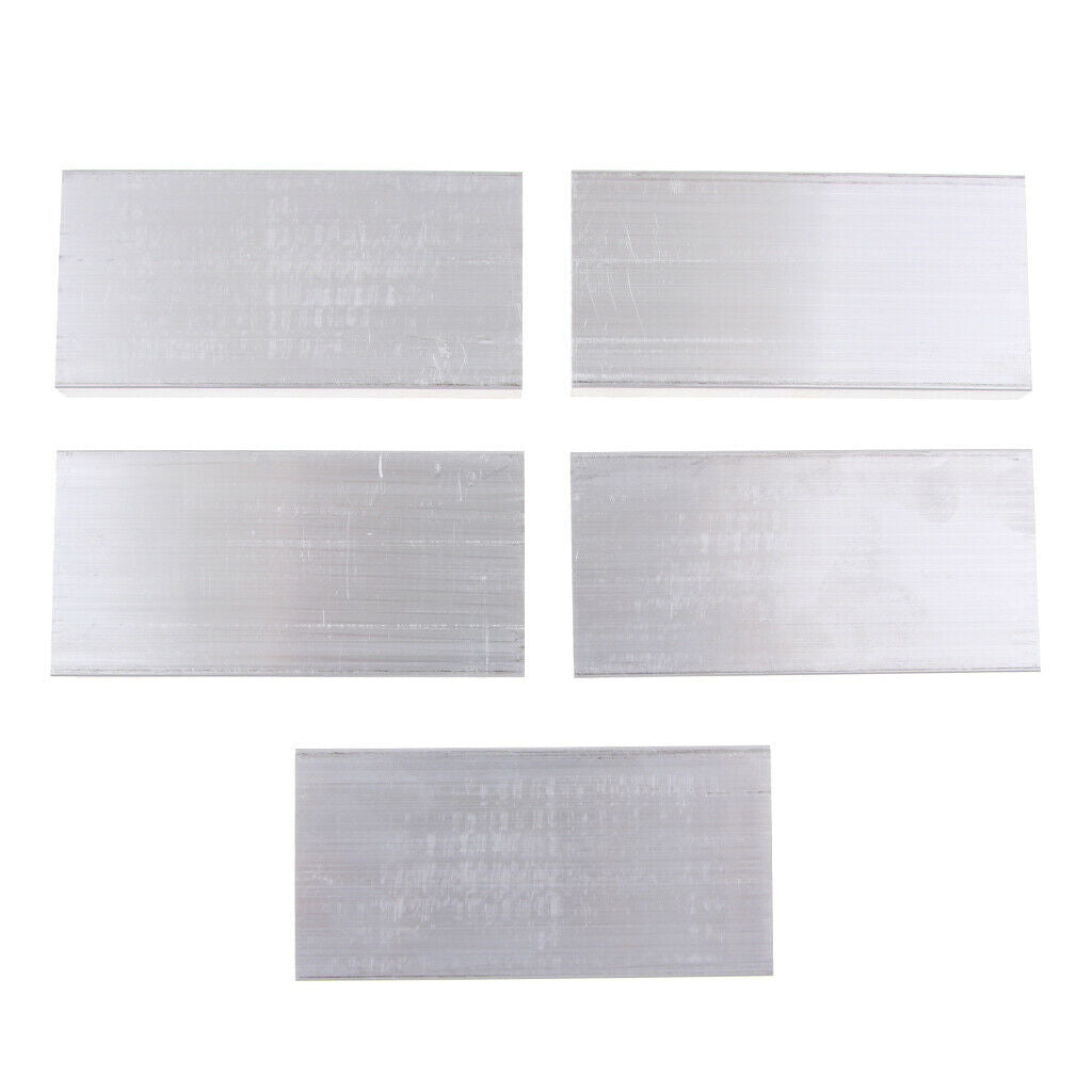 5Pcs Aluminum Heatsink Cooling Fin 48*11*100mm for CPU Power Amplifier LED