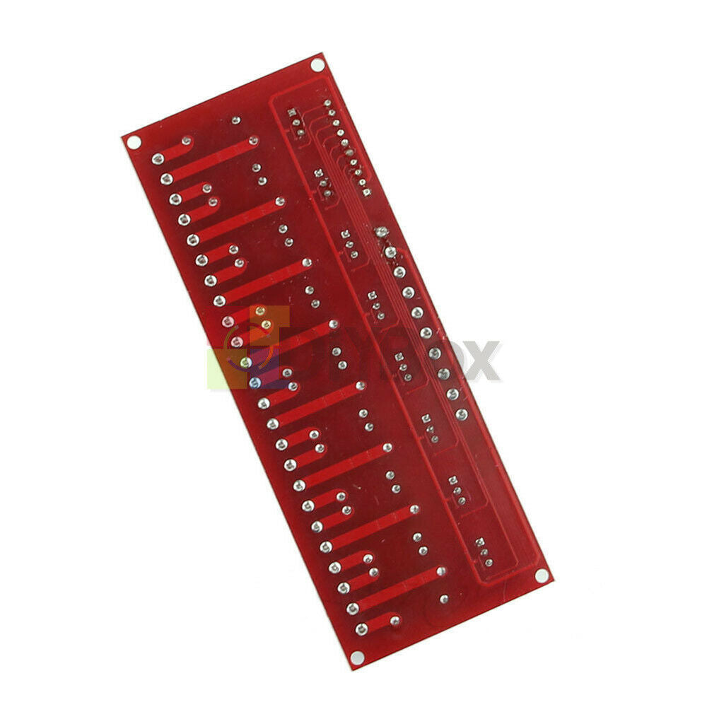 5V 8-Channel Relay Module Multi-function Infrared Remote Control Bidirectional