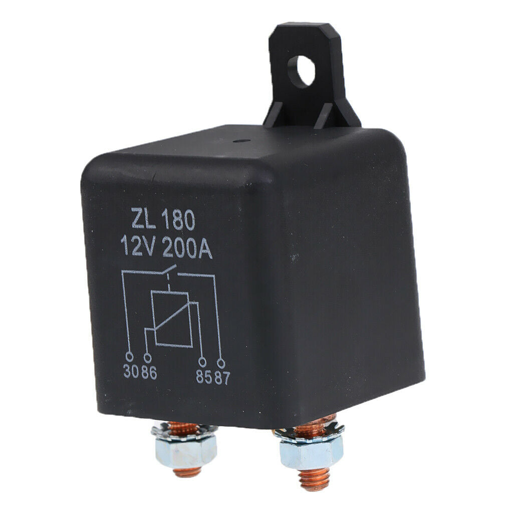 12V 200A AMP 5-Pin SPDT Split Load Automotive Relay of Cars Vehicles Van Boat