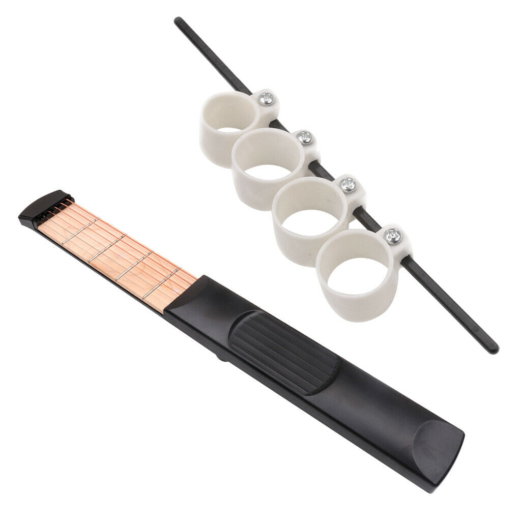1Set Acrylic Pocket Guitar Fingering Practice Tool Span Trainer for Beginner