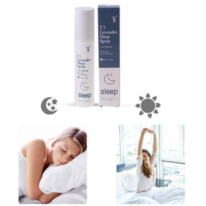 75ml Deep Sleep Pillow Spray Natural Lavender Help Sleeping Relief Anxiety