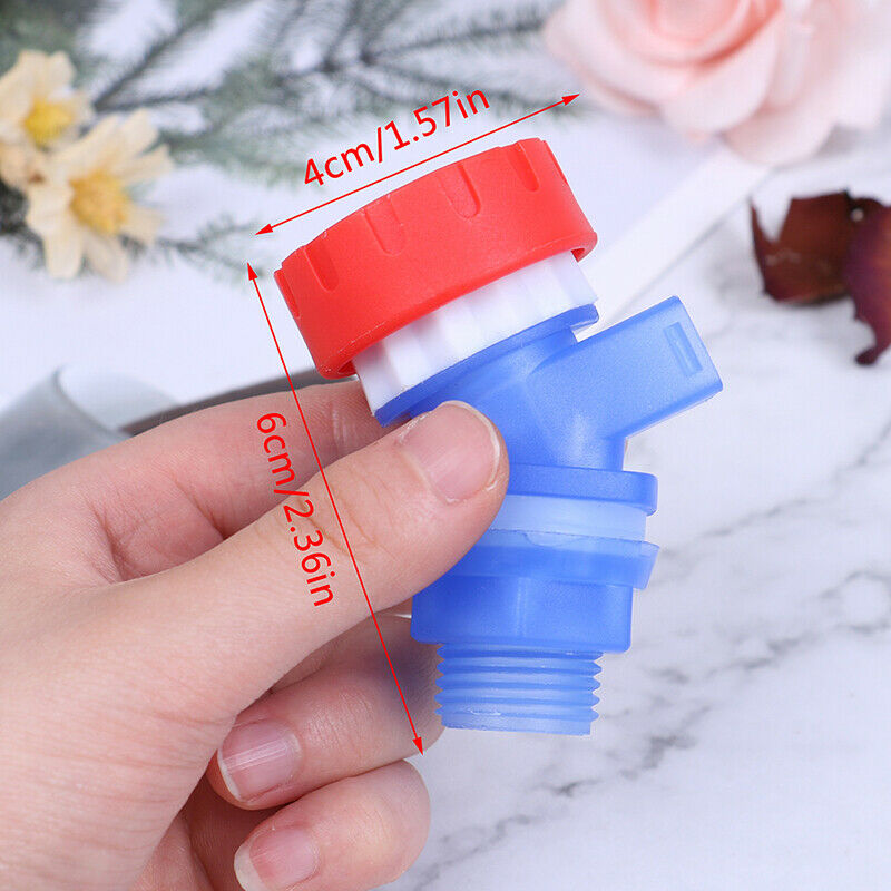Water Faucet Tap Knob Type Plastic Faucet Tap Replacement for Water Tank Buc_DD