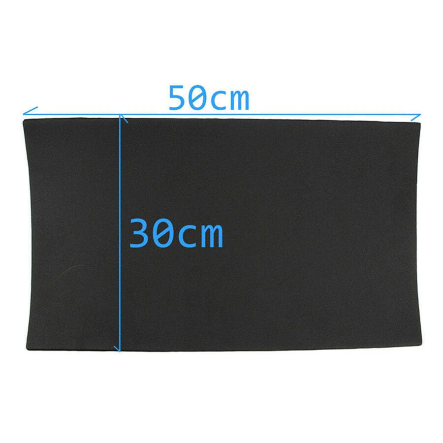 9 Sheets 6mm Car Sound Deadener Heat Material Insulation Self-Adhesive Cell Foam