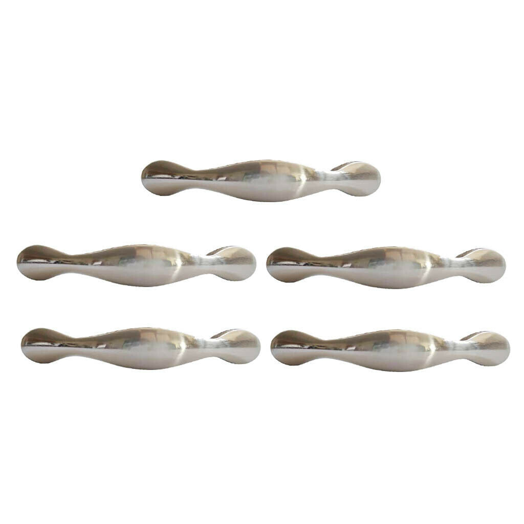 5pcs/set Alloy Funtiure Drawer Handles Cabinet Door Pulls Knobs Bedroom