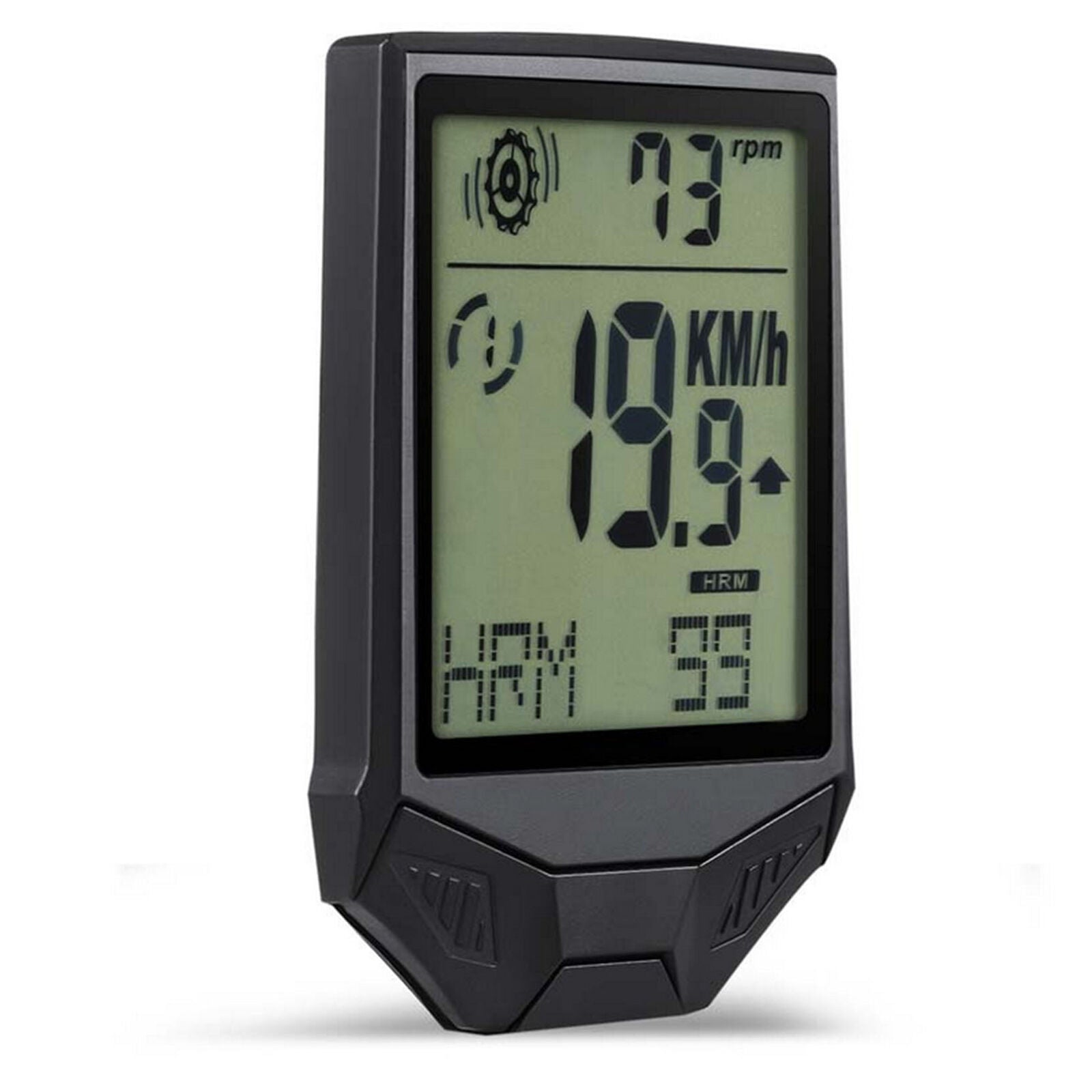 3 In 1 Wireless Cycling Computer Waterproof LCD Bike Cycle Speedometer Odometer