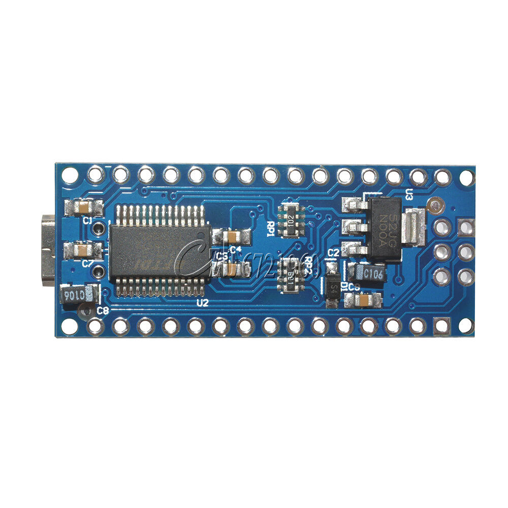 2PCS Nano V3.0 Mini USB ATmega328 5V 16M Micro-controller FT232 for Arduino