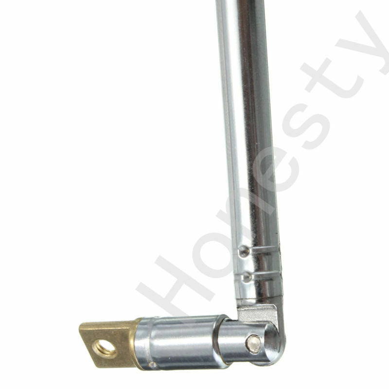 2PCS 630mm 4 Sections Full-channel AM FM Radio Telescopic Antenna Replacement