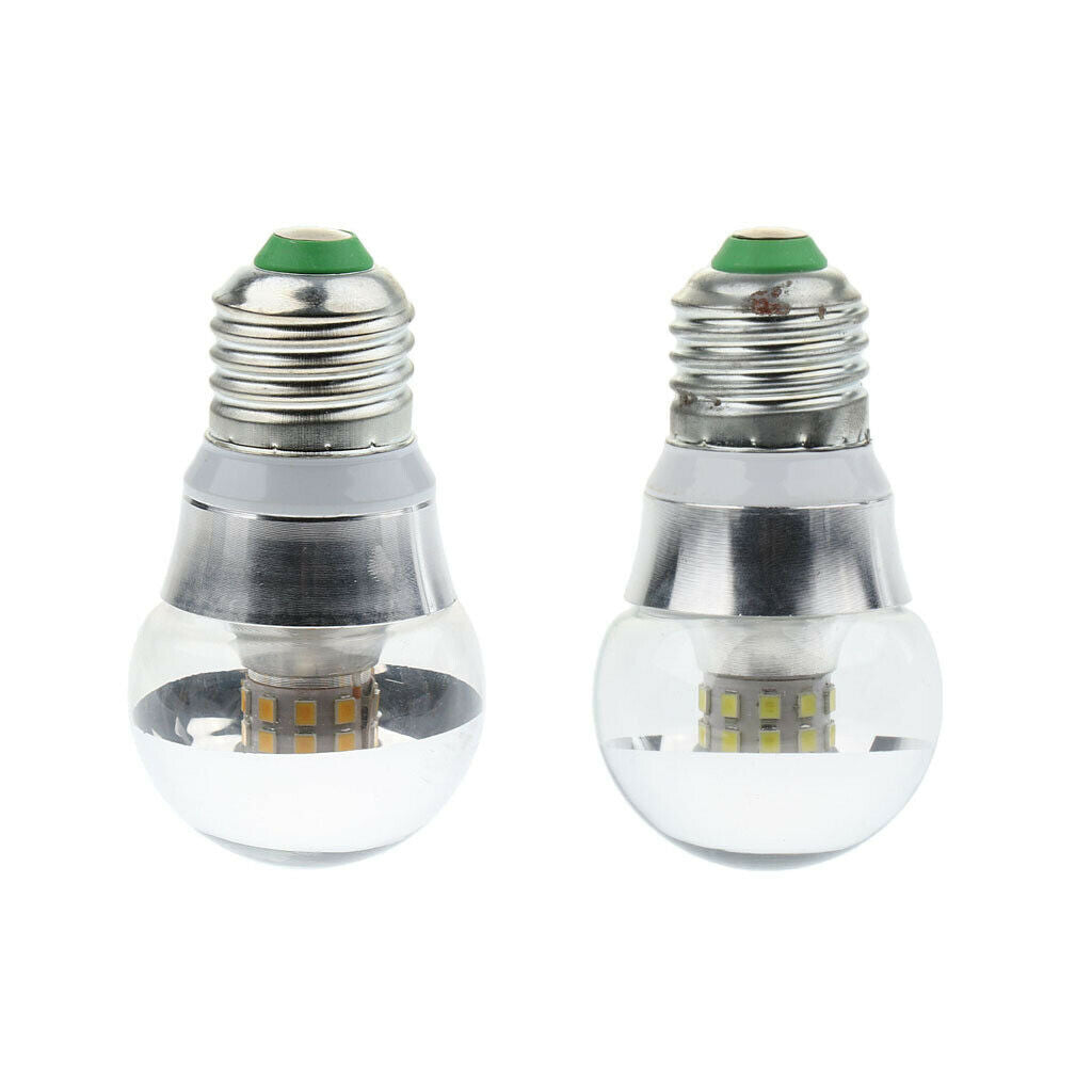 E27 LED Warm White/White Nature Light Bulb Lamp 5W 220-240V Warm White