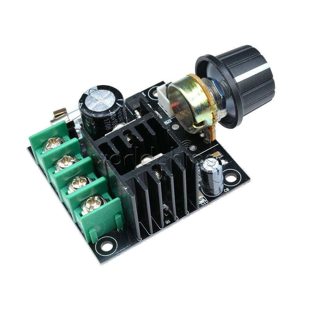12-40V 10A PWM DC Motor Speed Control Switch Controller Voltage Regulator Dimmer