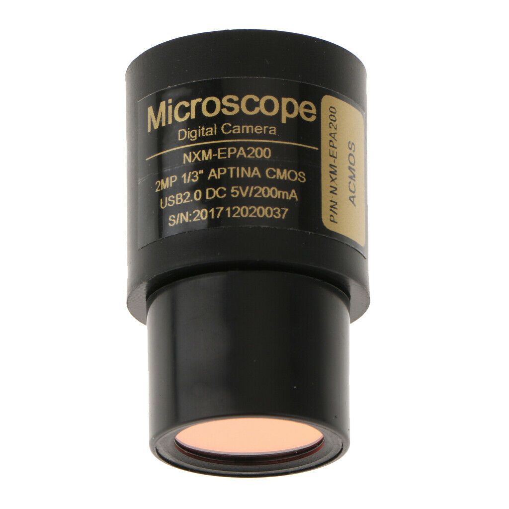 2MP USB HD Digital Microscope Electronic Eyepiece Camera Free Drive DC 5V