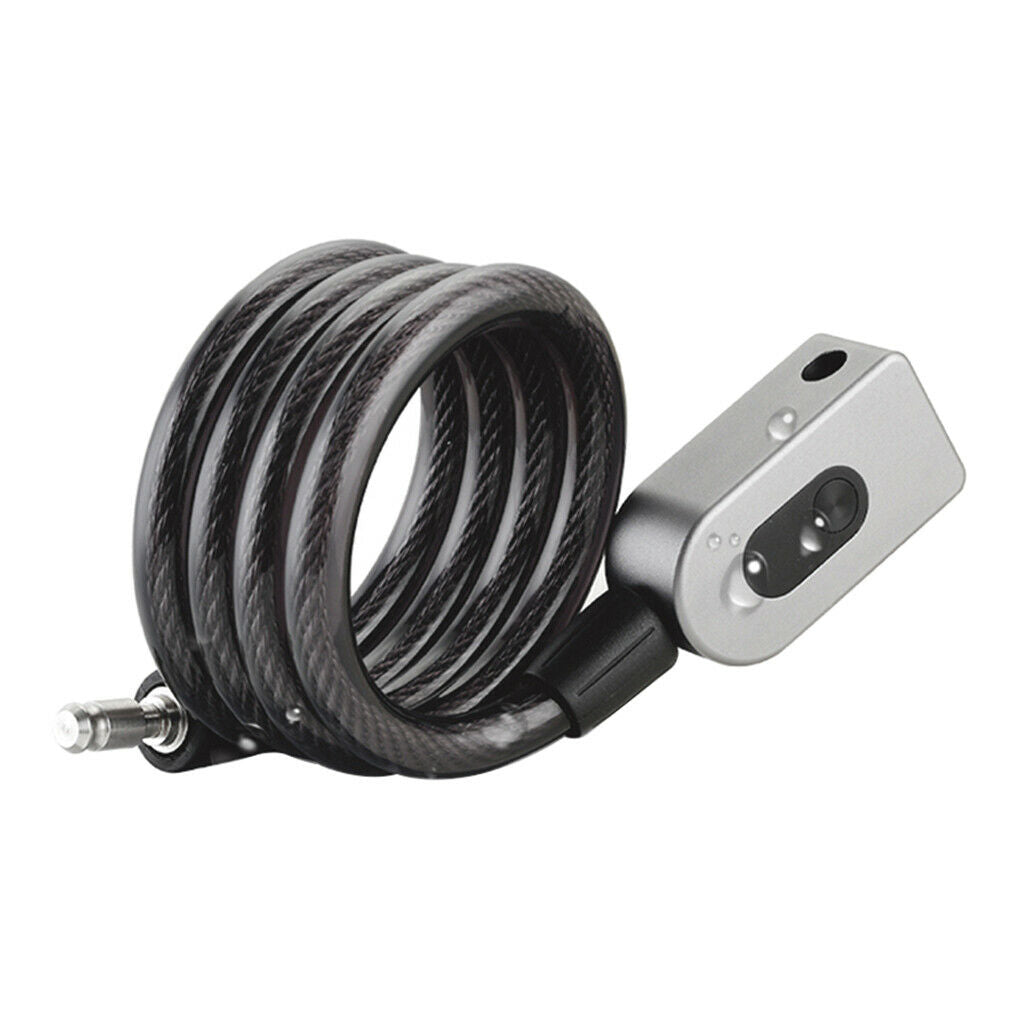 Alarmed Fingerprint Smart Lock Smart Padlock Bike Bicycle Motorcycle Lock
