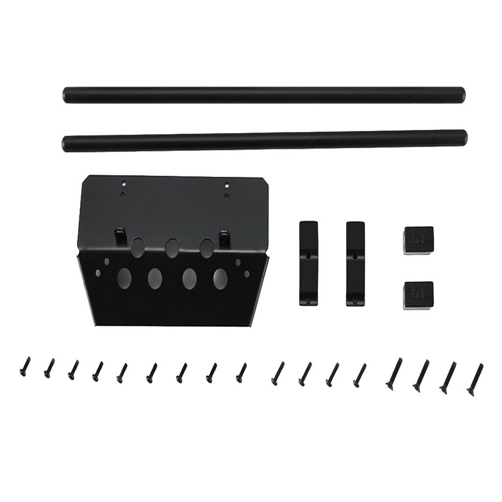 TRX6 TRX4 G500 G63 Metal Rear Bar Chassis Protection + Rear Bar Black