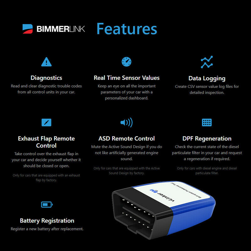 OBD2 ELM327 V2.2 PIC18F25K80 Bluetooth 3.0 SUV Car Diagnostics Scanner Tool Code