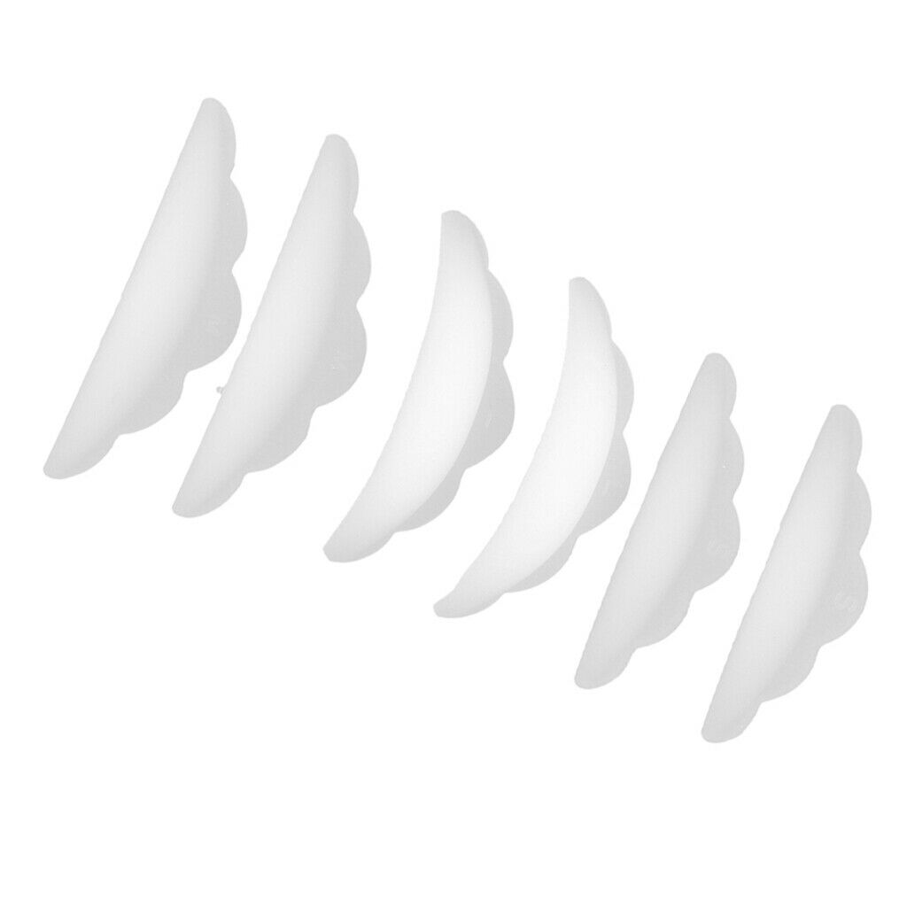 Eyelash Extension Holder Plastic Plate + Permanent Tint Pads