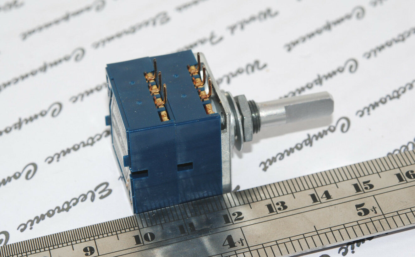1pcs - ALPS RK27 50KA 50K (Log A) Dual Potentiometer Half Shaft - JAPAN RK27112