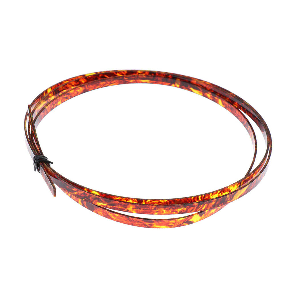 Celluloid Guitar Binding Inlay Purfling Strip for Luthier 1620x6x1.5mm