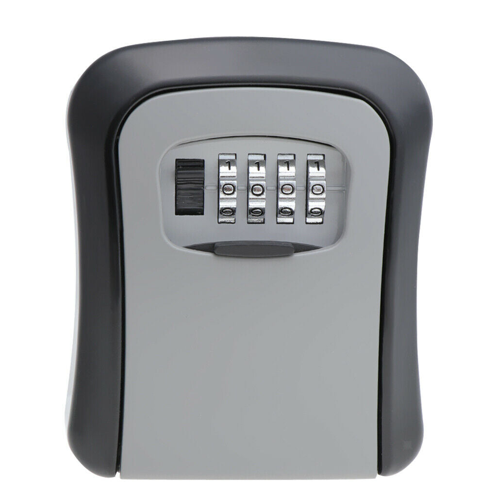 4.5'' Security Steel Wall Mounted Key Box With Combination Lock Safe Store Key