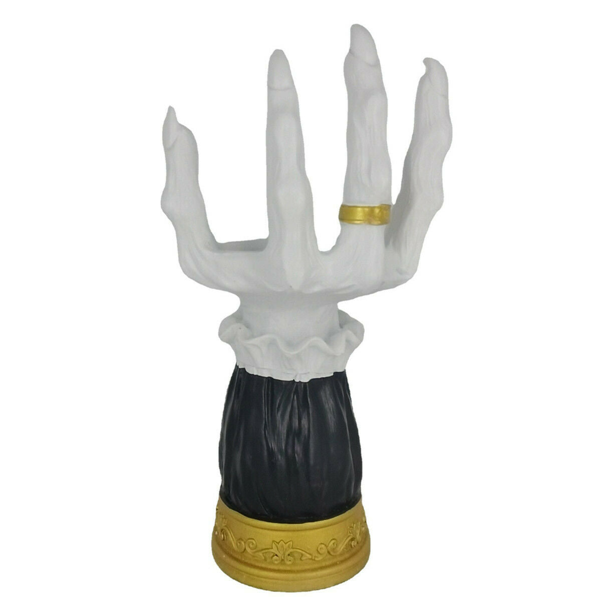 Witch Hand Candlestick Halloween Prop Statue Candle Holder Gothic Ornament Gift