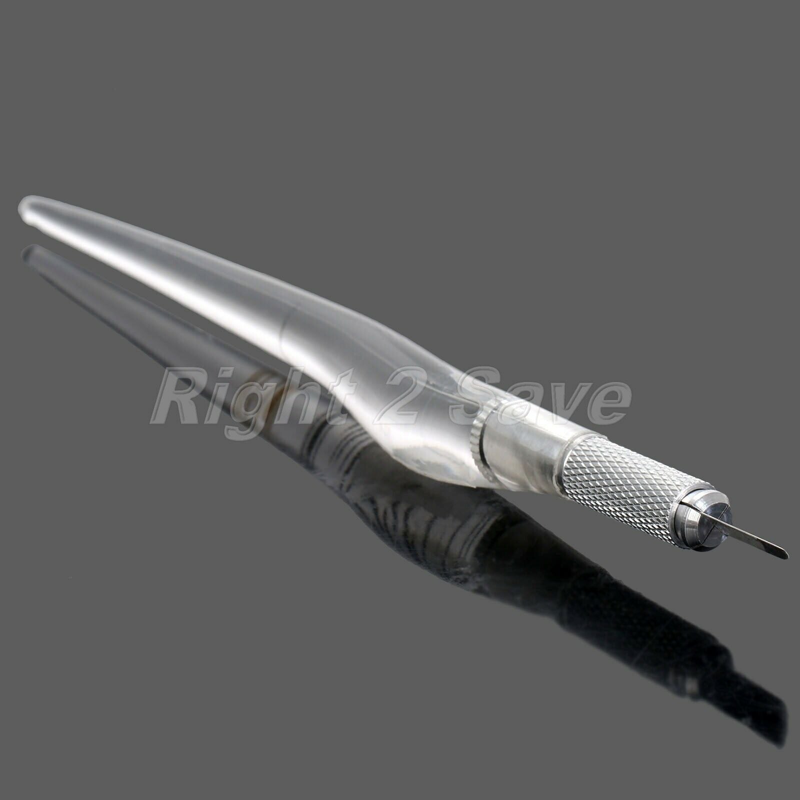 Manual Tattoo Pen+10pcs Needle Blade For Eyebrow Eyeliner Lip Permanent Makeup