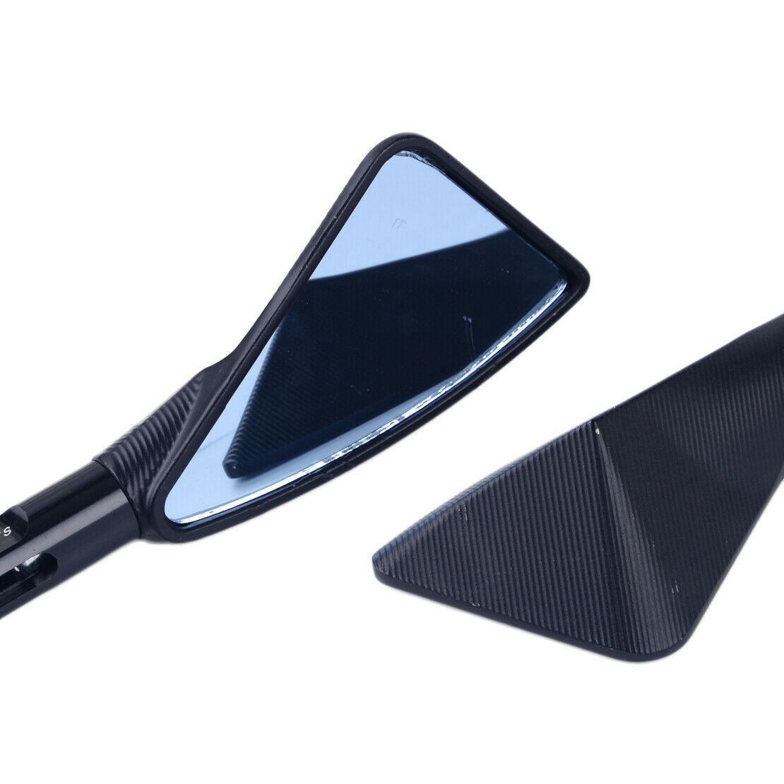 Pair of Mirrors 8mm 10mm CNC Rear Side Rearview for Scooter Motorcycle Bike An