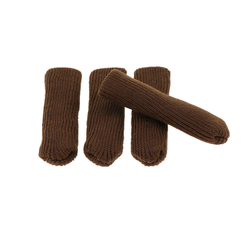 16x Stretchy Non-slip Chair Leg Feet Socks Booties Hardwood Protectors