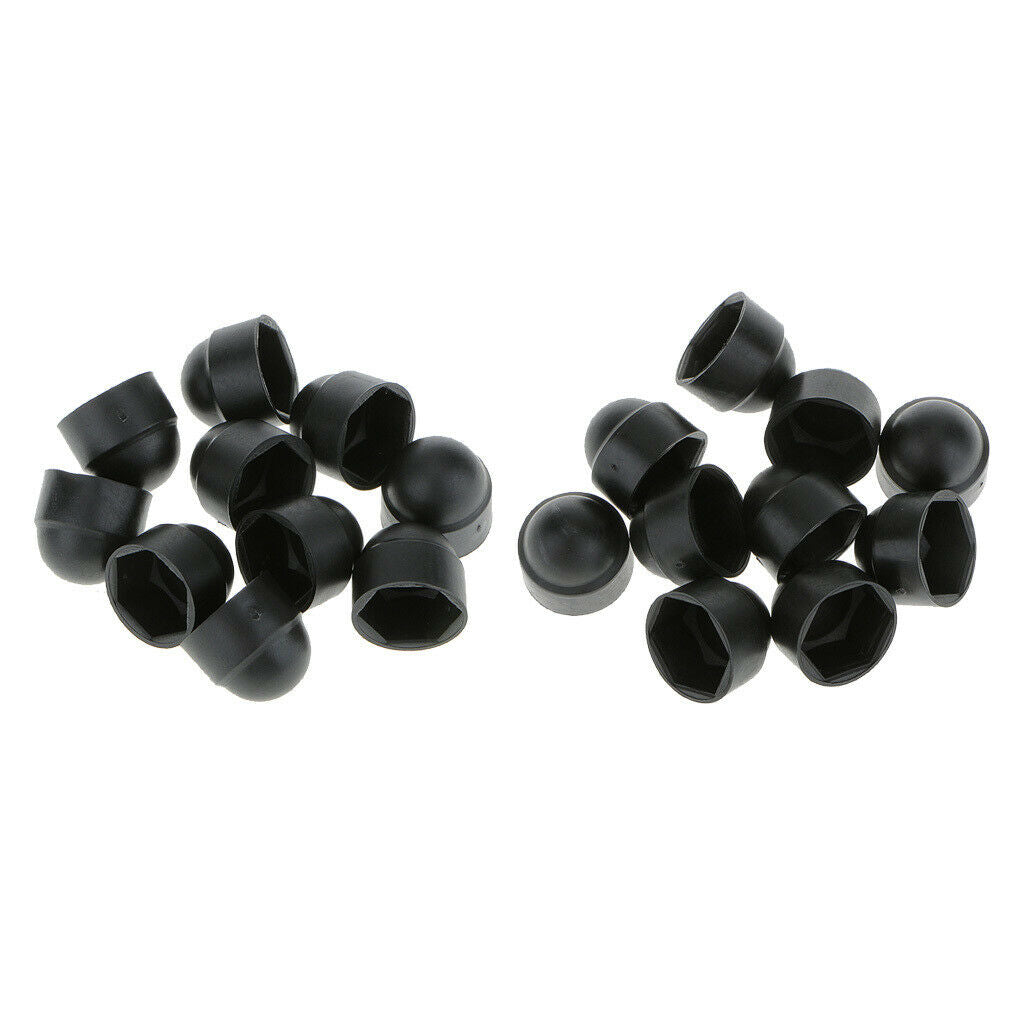 20 Pieces M8 Bolt Nuts Protection Caps, Intended for Hexagon Shaped Bolts & Nuts