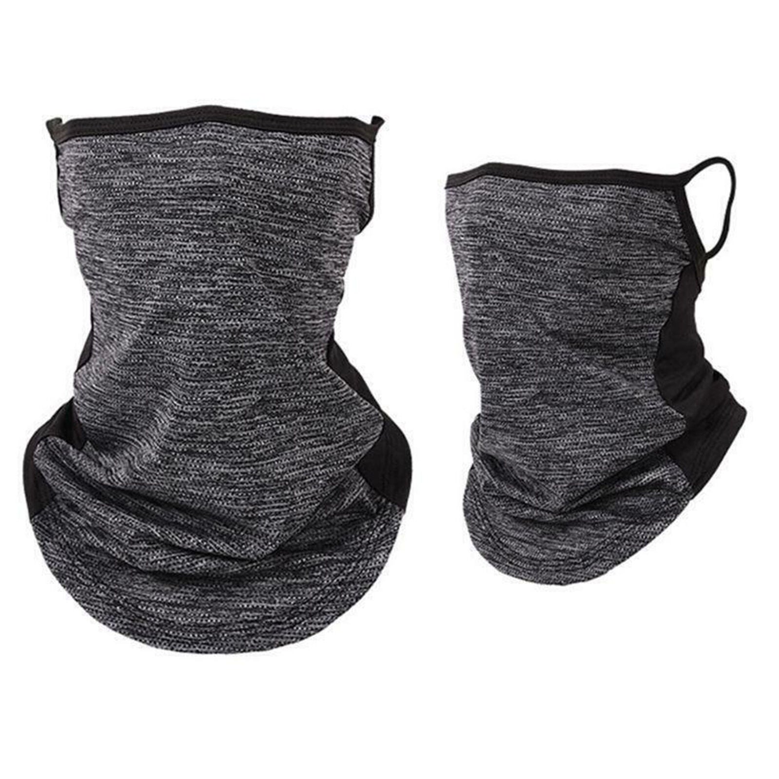 Cycling Earloops Neck Gaiter Face Cove Ice Silk Contrast Color Bandana Scarf hot