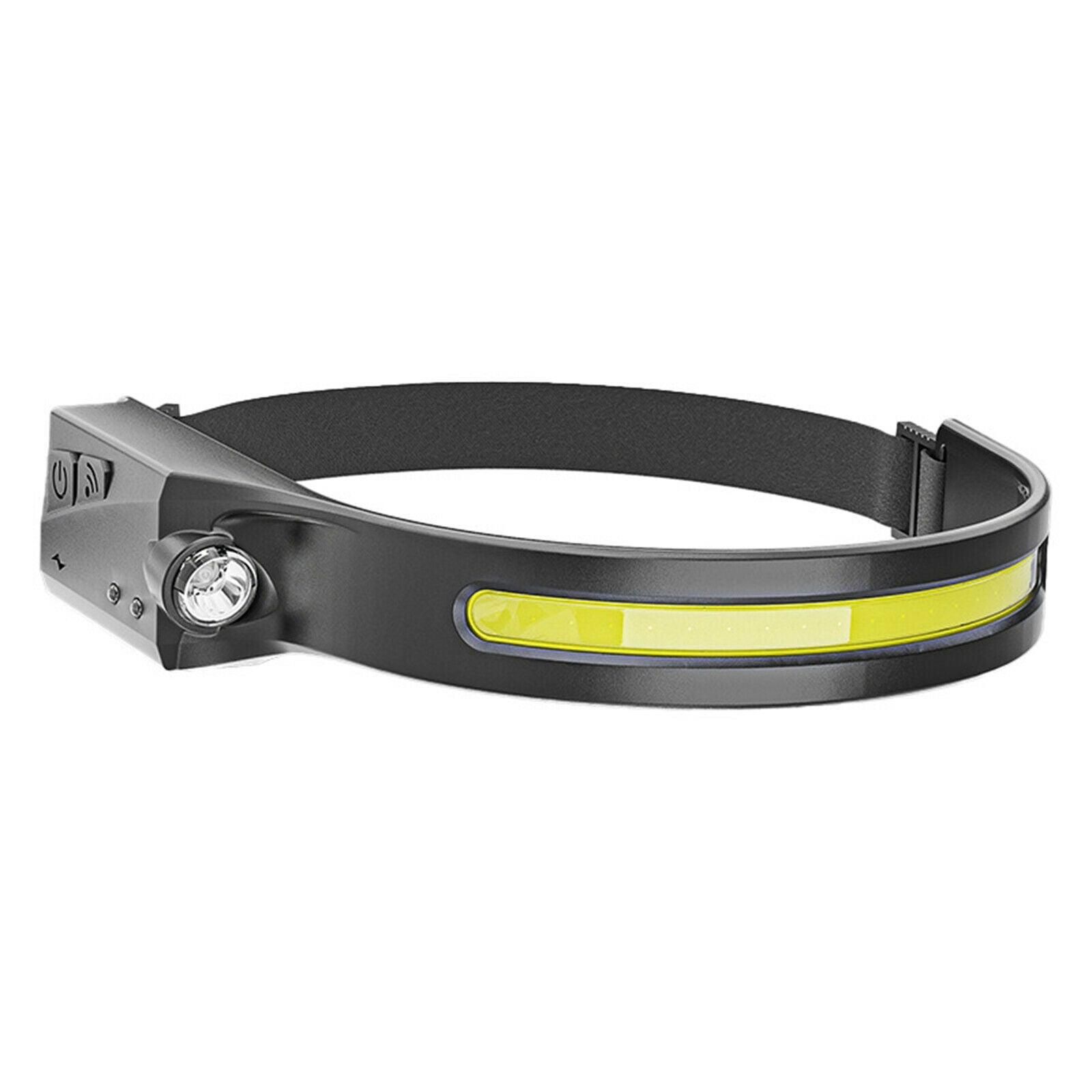 LED Multi-Functional Headlight Sensor Head-Mounted COB Outdoor Night Light