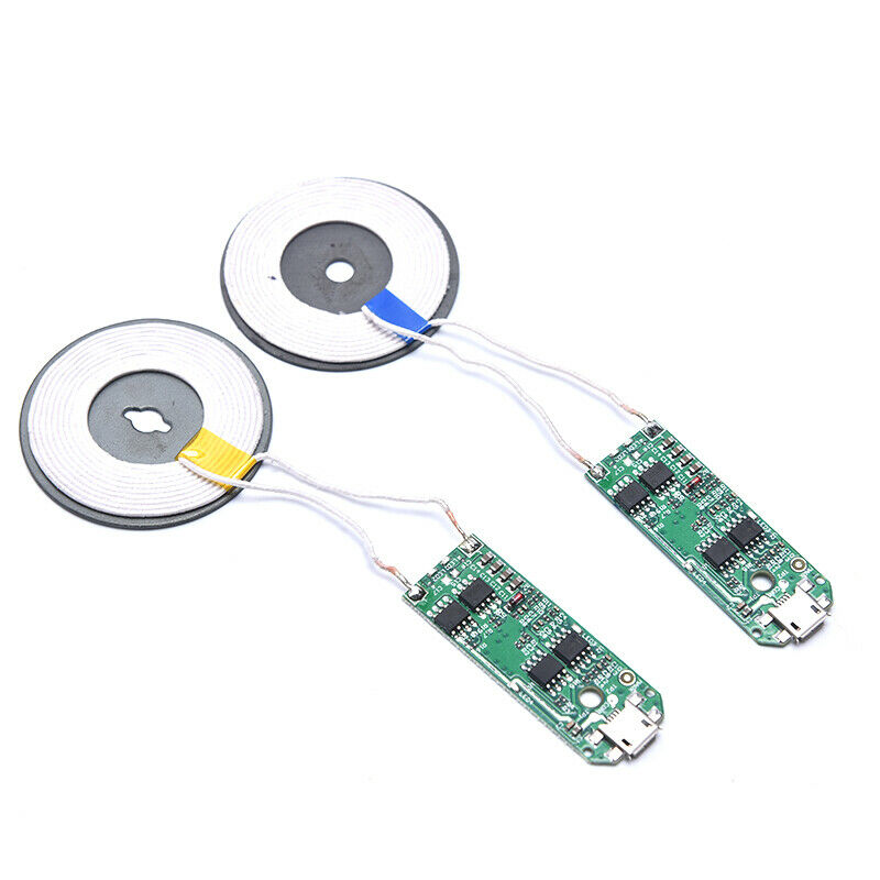 DIY DC 5V QI Wireless Charging PCBA Circuit Board  Coil Receiver Charger .l8