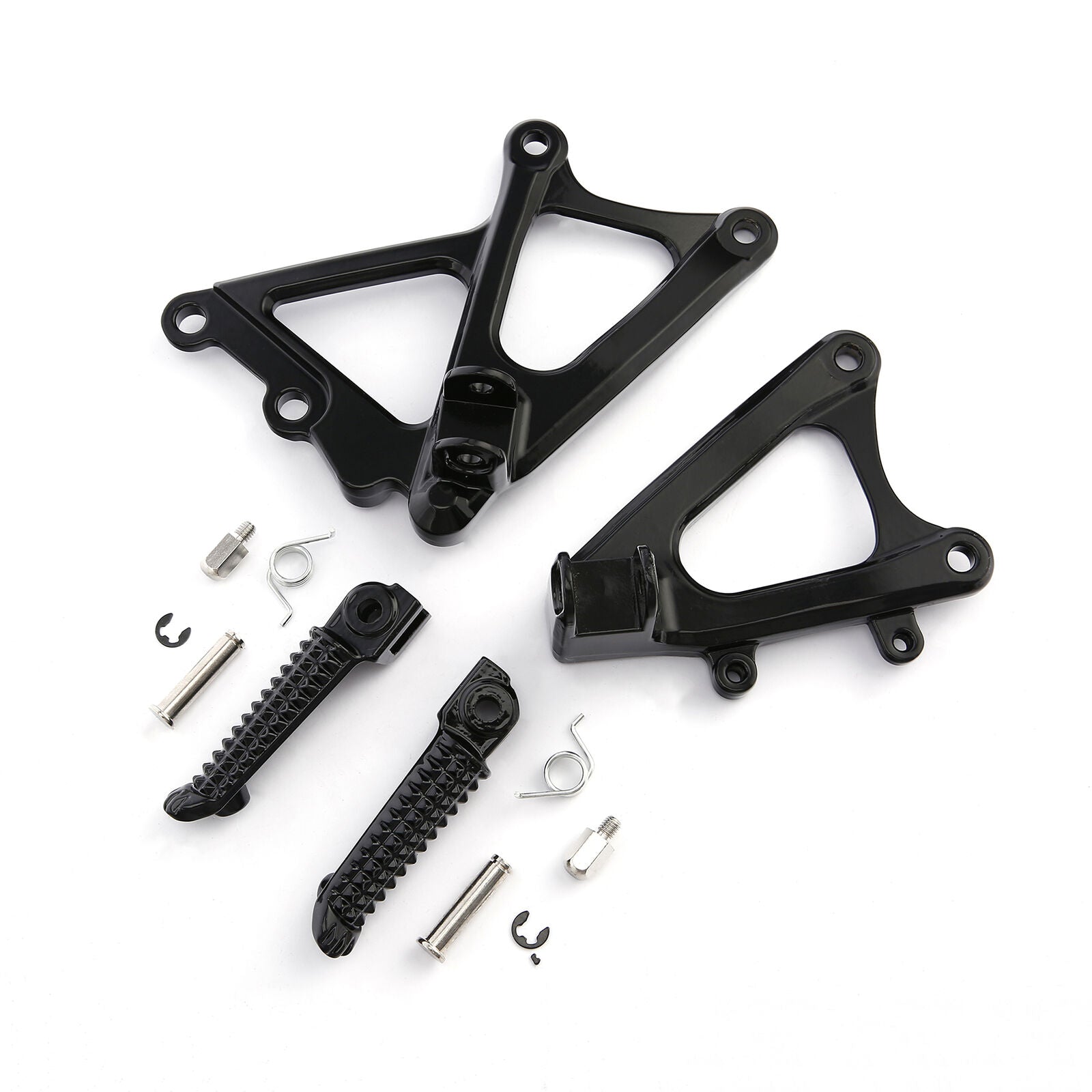 Front Footrest Footpegs Bracket Fit For Yamaha YZF R1 YZF-R1 2009-2014 13 12