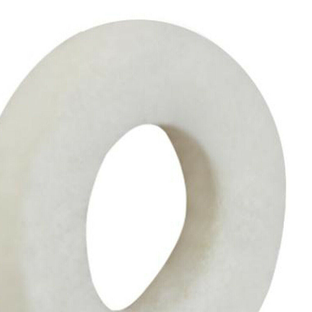 10 Pieces White Trumpet Pads for Trumpet Trombone Repair Replacement