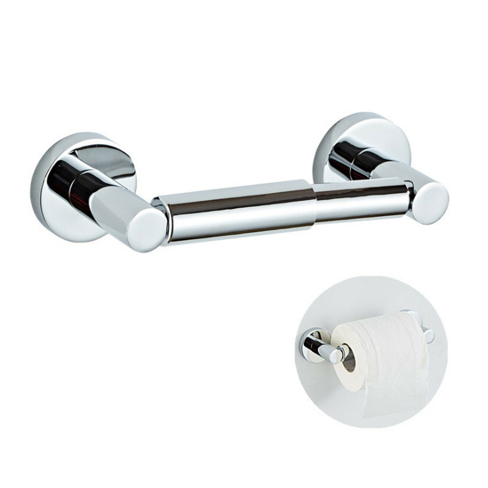 Detachable Toilet Paper Holder Brushed Bathroom Tissue Holder Toilet Paper