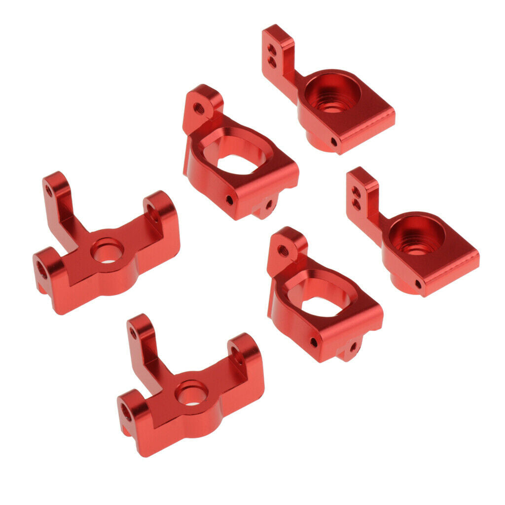 6pcs 1/14 Scale RC Metal Front Rear C Hub Bracket For Car