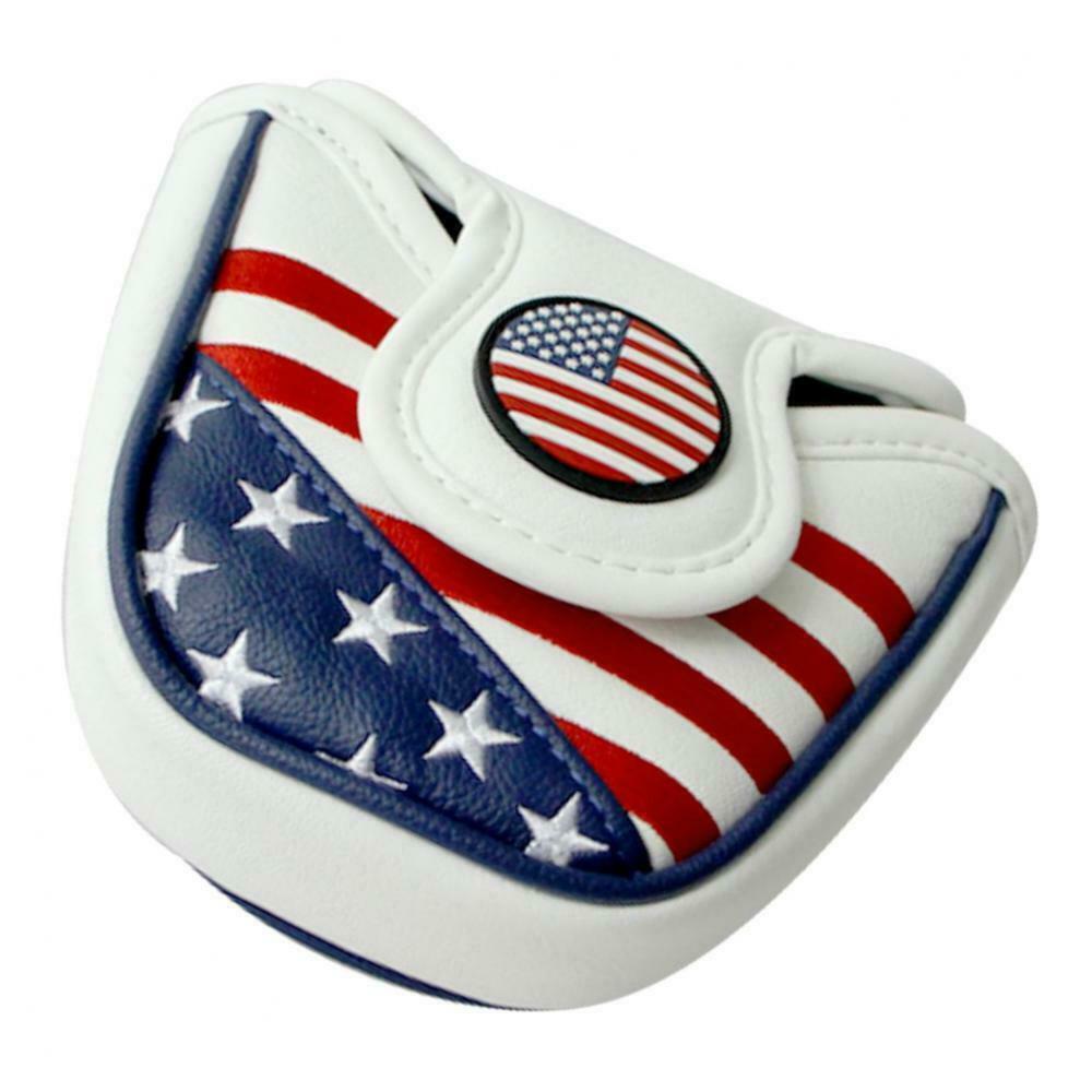 Golf Head Cover Headcover Magnetic Closure Club Cover Protector Semicircle